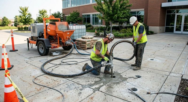 Commercial Concrete Leveling in Denver, CO