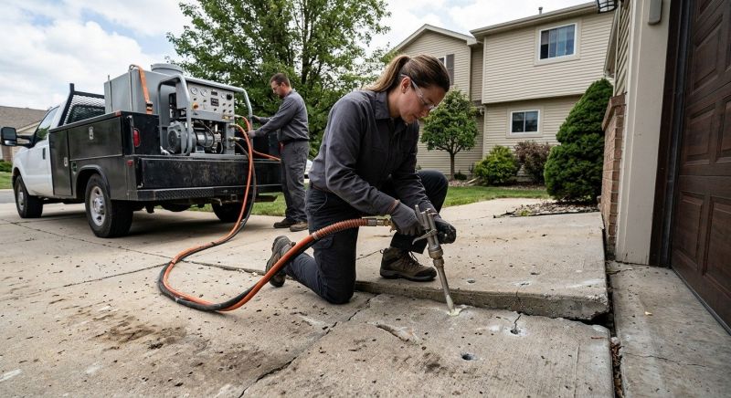 Concrete Poly Jacking in Miami Dade County, FL