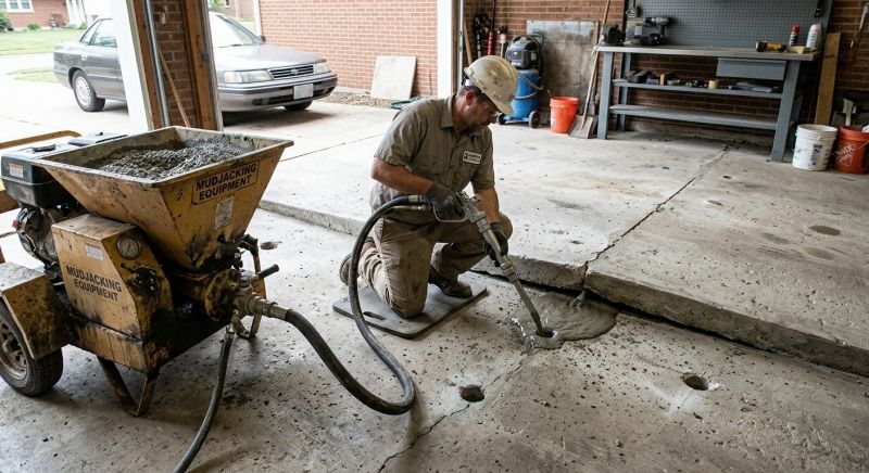 Concrete Slab Jacking in Denver, CO