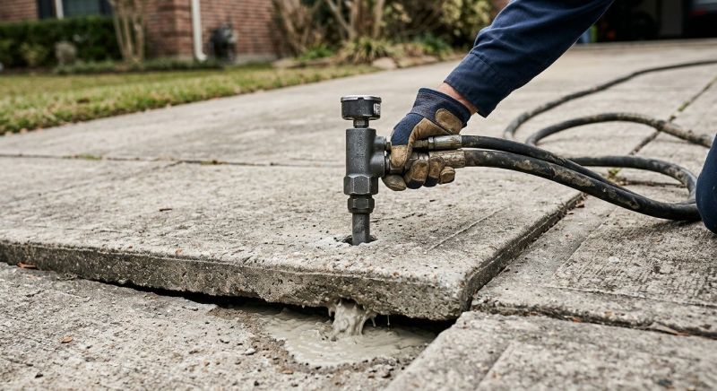 Concrete Slab Jacking in Corpus Christi, TX
