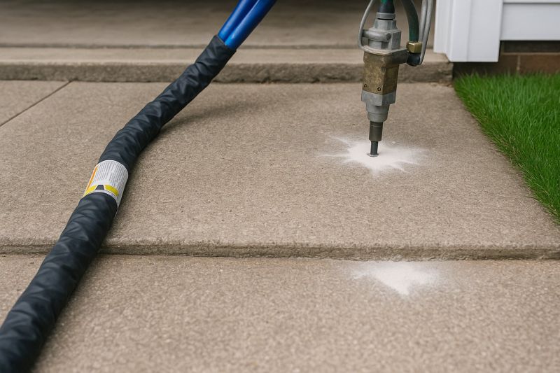 Patio Mudjacking in San Antonio, TX
