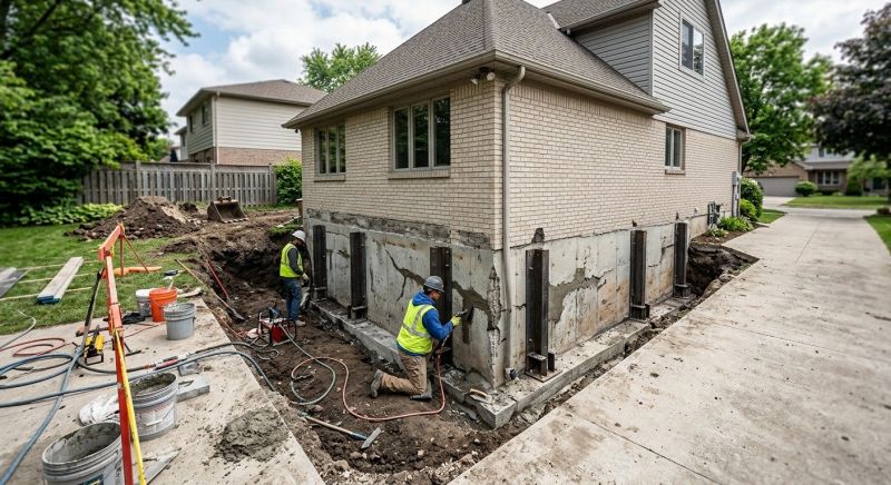 Sinking Foundation Repair in Sarasota, FL